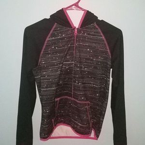 Light hooded sweatshirt